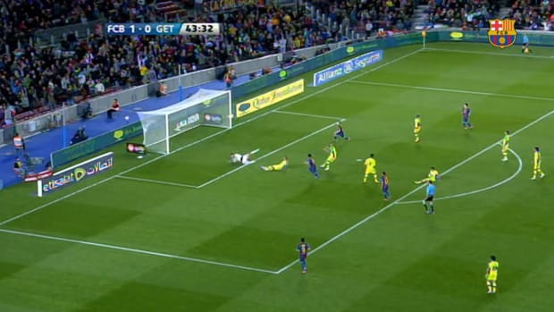 Andrés Iniesta and Leo Messi Combine to down Getafe